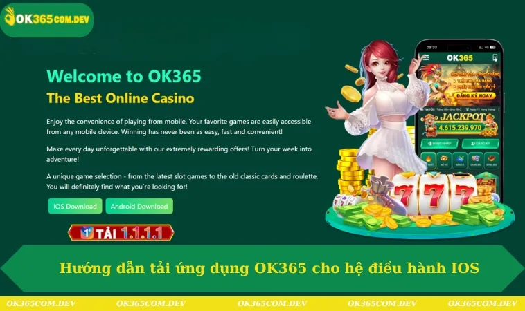Tải App OK365 226 Hướng dẫn tải ứng dụng OK365 cho hệ điều hành IOS